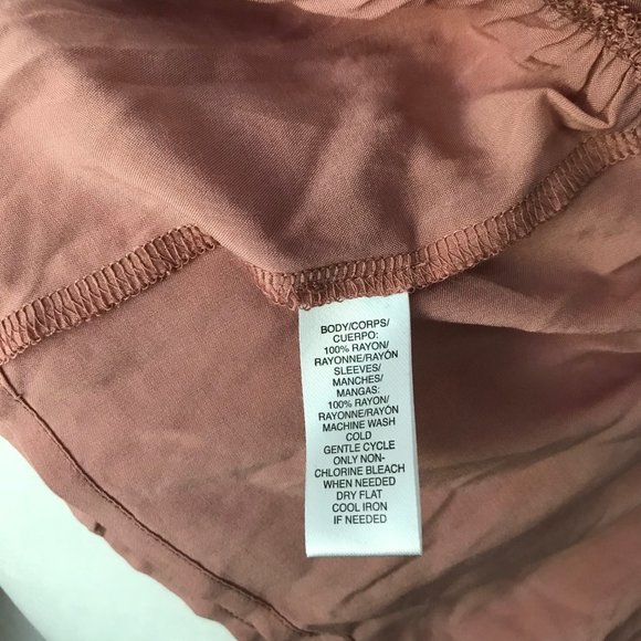 LOFT Super Fem Ruffle Raglan 3/4 Sleeve Shirt - Picture 5 of 5